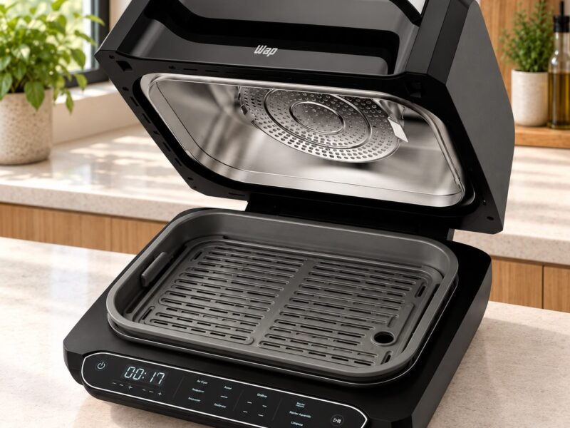 Fritadeira Elétrica Air Fryer 8 em 1 Wap Barbecue Heat Digital Wc Ab1030 220V na Meli por R$ 566,19