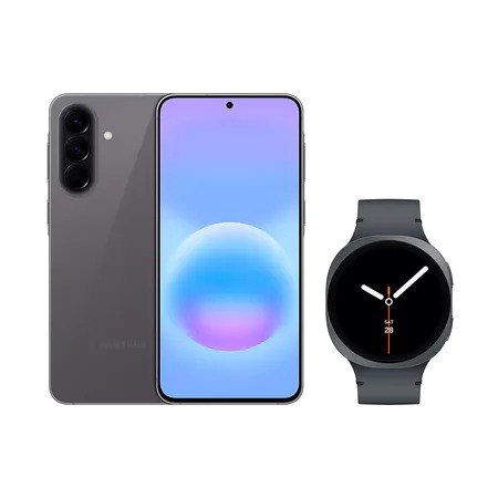 Galaxy A57 5G (256GB) – Cinza + Galaxy Watch8 BT 44mm – Grafite