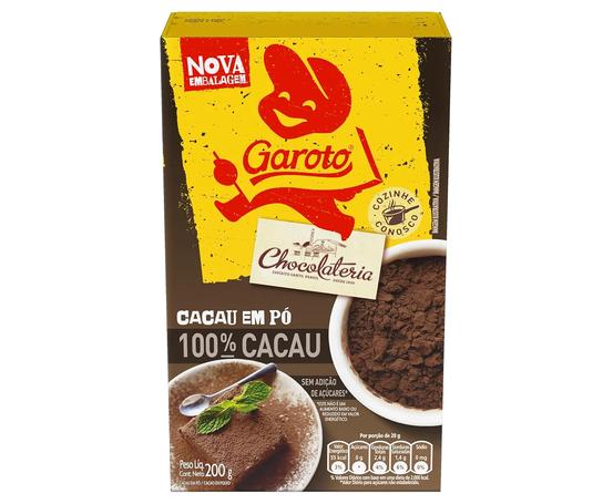 Garoto Cacau Em Pó 200G