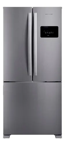 Geladeira Bro85mk 559L Frost Free French Door Brastemp Inox