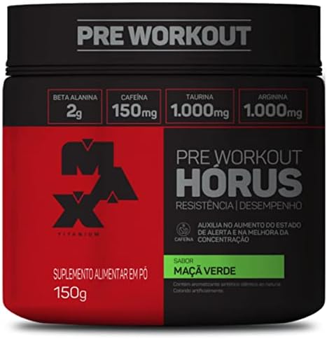 Hórus (150g), Maçã Verde, Max Titanium