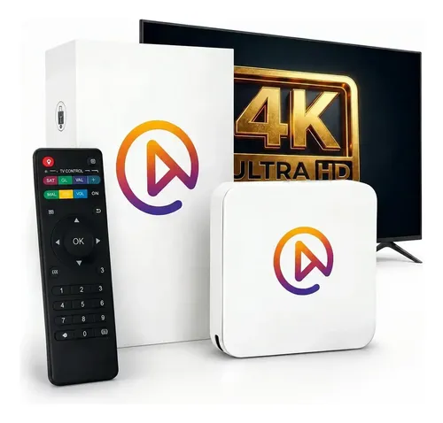 Hdmi Tv Smart V10 4k Android 3a Geração Wi-fi 5g Branco 2026