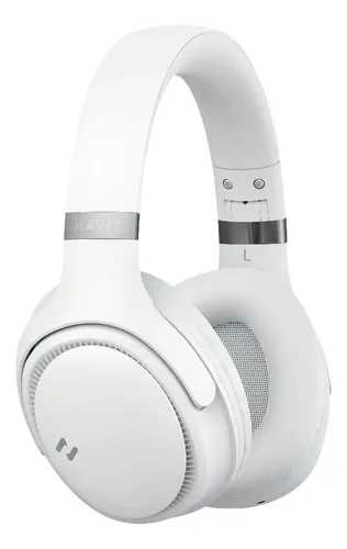 Heaphone Havit H630bt Bluetooth 5.3 On-ear 3d 55h Cor Bege