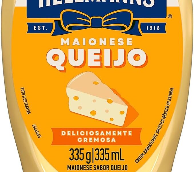 Hellmann’s Maionese Queijo Squeeze 335g