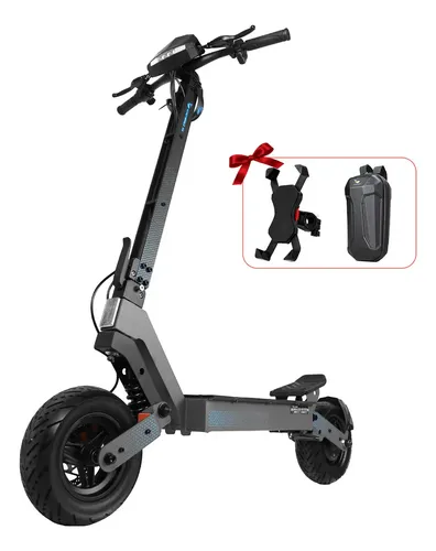 Honeywhale H4 Patinete Elétrico Adulto, 2400w Scooter Eletrica, Honey Whale Patinete Juvenil Portátil E Dobrável, 75 Km De Autonomia, Velocidade Máxima De 70 Km/h (20.8ah 60v), Cor Cinza-escuro
