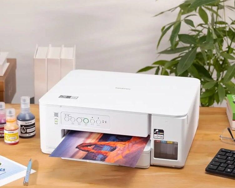 Impressora Multifuncional Brother DCP-T436W Tanque de Tinta, Colorida, Wi-Fi, USB, Bivolt