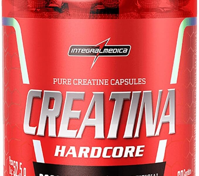 Integralmedica Creatina Hardcore 60 Cápsulas Pura Monohidratada