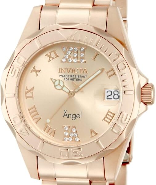 Invicta Pro Diver Stainless Steel Women’s Quartz Watch – 38mm