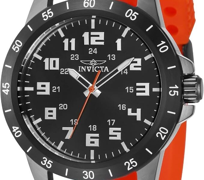 Invicta Relógio masculino Pro Diver Stratus – 45 mm, laranja (39999)
