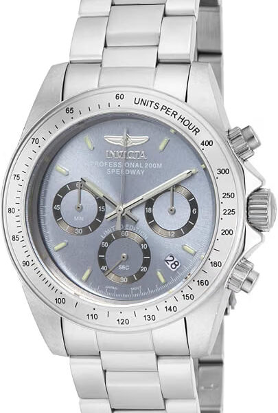 Invicta Speedway Relógio masculino de quartzo de aço inoxidável – 39 mm