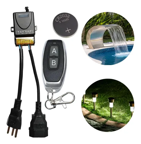 Iterruptor Motobomba Spa Controle Remoto Completo 30a na Meli por R$ 112,07