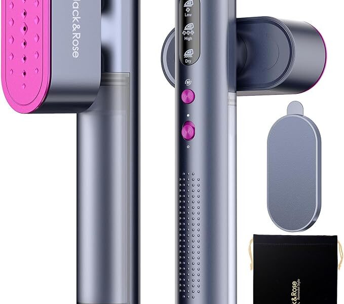 Jack & Rose Vaporizador De Viagem Para Roupas, Vaporizador Portátil De 110-220 V, Aquecimento De 15 Segundos, Vaporizador E Ferro 2 Em 1, Vaporizador De Roupas De Tamanho De Viagem, Grande Painel De na Link por R$ 424,86