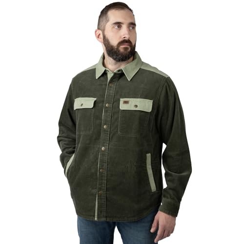 Jaqueta Tungsten Corduroy Shirt Jacket Field & Streammasculino