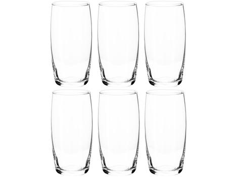 Jogo de Copos de Vidro 300ml 6 Peças Nadir – Oca Long Drink – Copos –