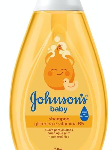 Johnson’s Baby Shampoo Glicerina Para Bebê, 750ml