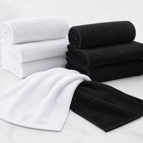 Kit 10 Toalhas De Rosto Salão De Beleza Barbearia Manicure na Meli por R$ 35,29