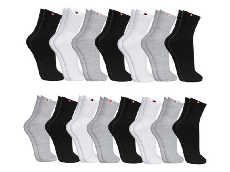 Kit 15 Pares Meias Sport Algodão Cano Médio Sandrini Confort