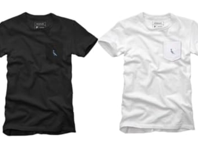 Kit 2 Camisetas Bolso Cb Pica-pau Xadrez Reserva Pai