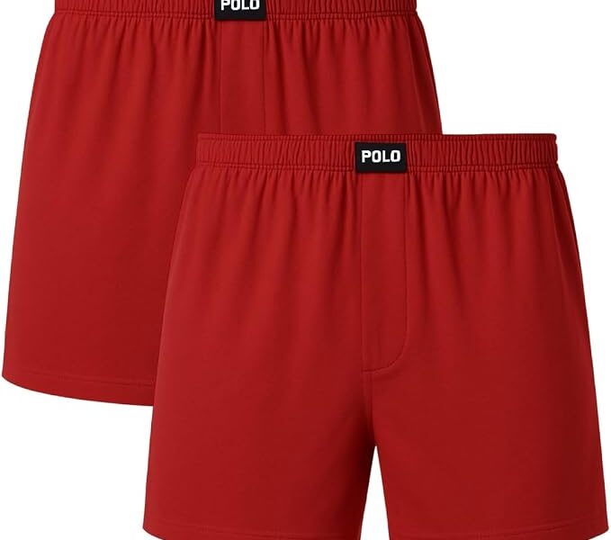 Kit 2 Cueca Samba Canção Polo Star Viscose Fibra de Bambu Toque Gelado Masculina