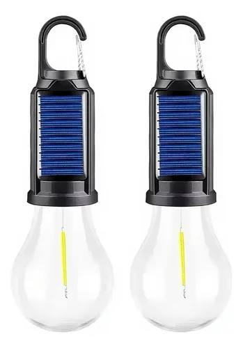 Kit 2 Lampada Led Inteligente Resistente A Água Luz Solar
