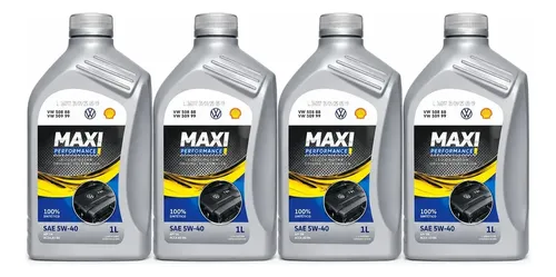 Kit 4 Litros Oleo Maxi Performace 5w40 508/88 Vw