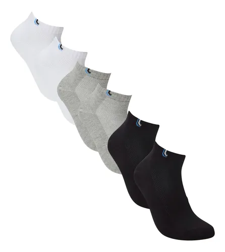 Kit 6 Pares De Meias Cano Curto Unissex Sport Lupo