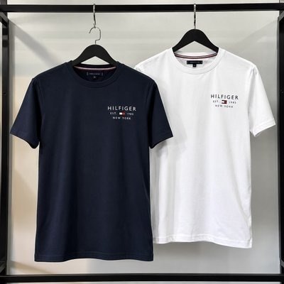 Kit Camisetas Tommy Hilfiger Brand Love Small Preta/braca