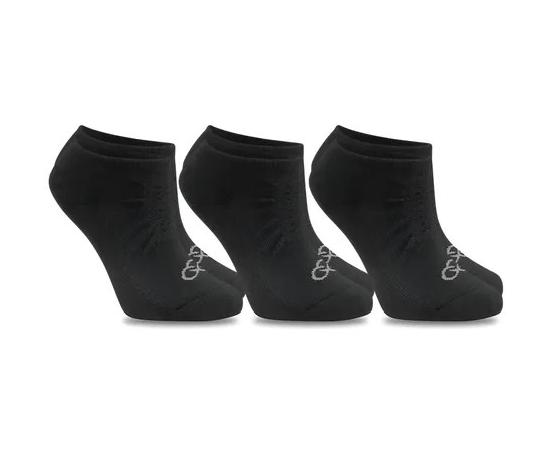 Kit Com 3 Pares De Meias Unissex Olympikus Invisível Meia Nf