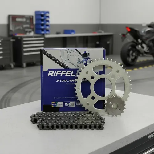 Kit Relação Cg 150/160 Titan Fan 2004 A 2015 Riffel Original