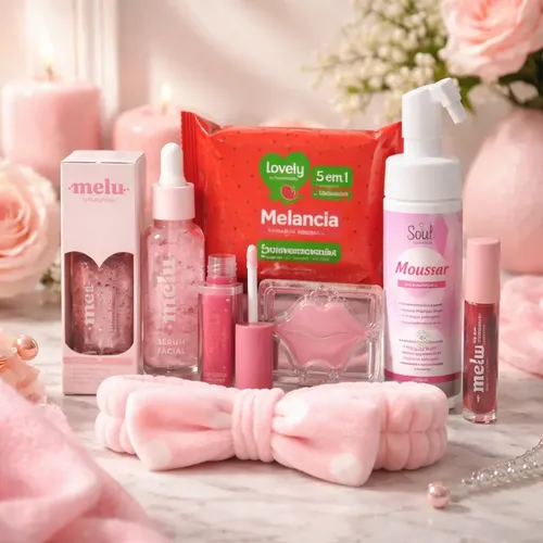 Kit Skincare Melu Ruby Rose – Presente Completo