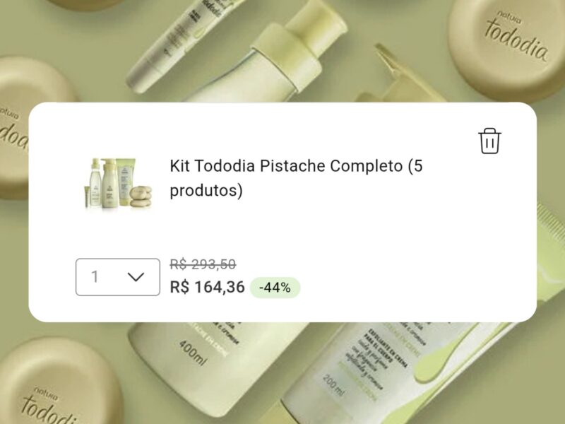 Kit Tododia Pistache Completo (5 produtos)