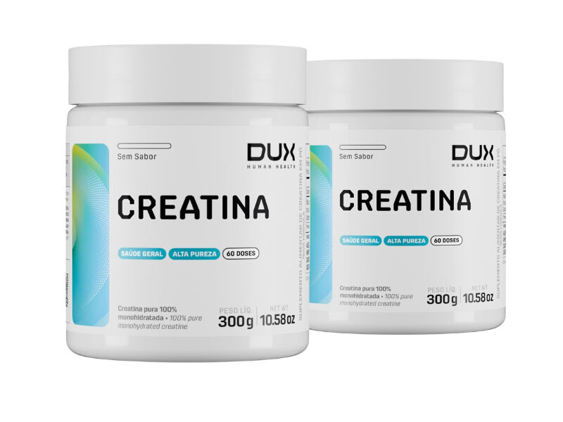Kit com 2 Creatinas Monohidratadas DUX Nutrition