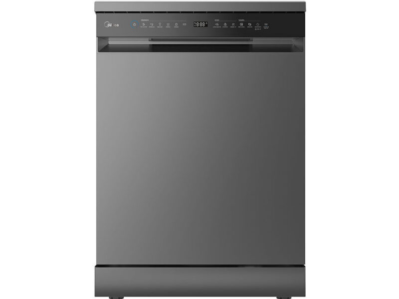 Lava Louças 14 Serviços Touch Plus Cinza Midea