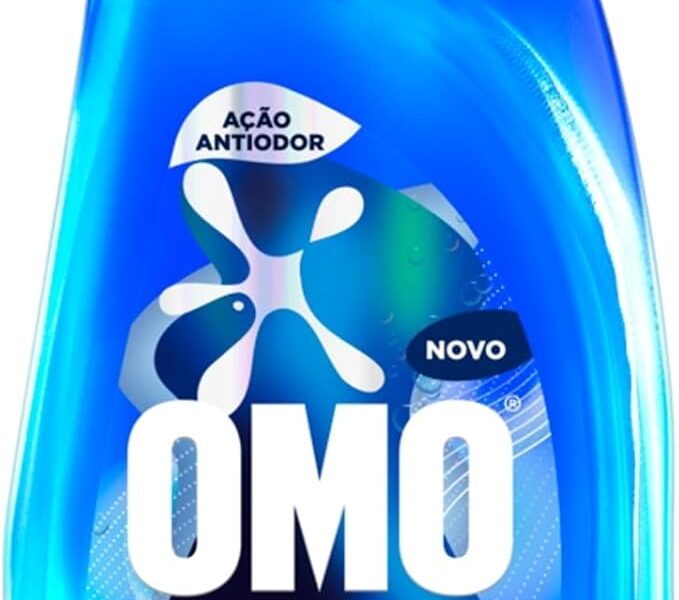 Lava-Roupas Líquido Omo Ciclo Rápido Ação Antiodor Frasco 750ml
