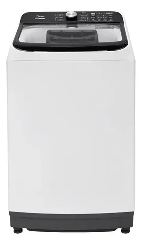 Lavadora De Roupas Midea 15kg Cesto Inox 13 Programas Branc