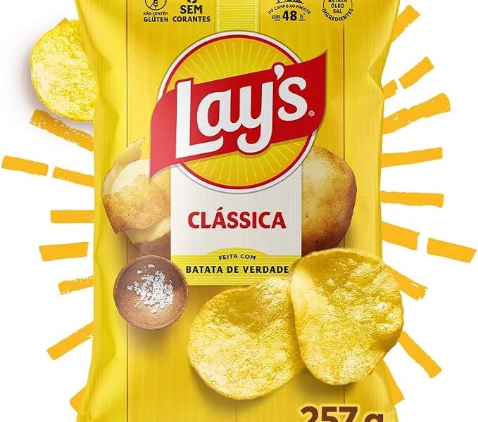 Lay’s Batata Frita Lisa Clássica 257g