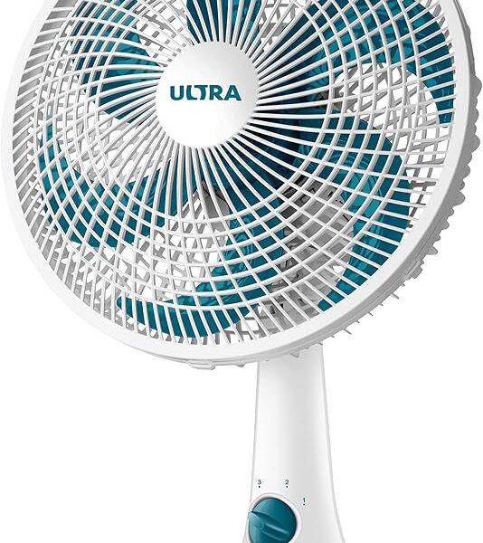 MONDIAL Ventilador de mesa 30cm, 220V, Branco/Azul – V-30-6P