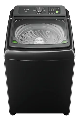Máquina de Lavar Consul 16Kg Titanium com Modo Eco – CWN16A9