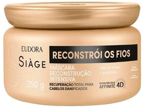 Máscara Capilar Eudora Siàge Reconstrói os Fios 250g – Máscara Capilar –