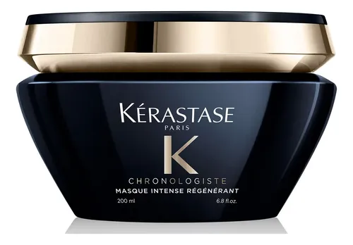 Máscara Capilar Regeneradora com Abyssine para Hidratação Profunda, Brilho Intenso e Controle do Frizz Chronologiste Intense Régénérant Kérastase 200ml
