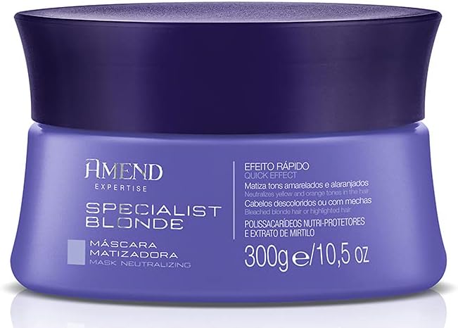 Máscara Matizadora Specialist Blonde Amend 300g
