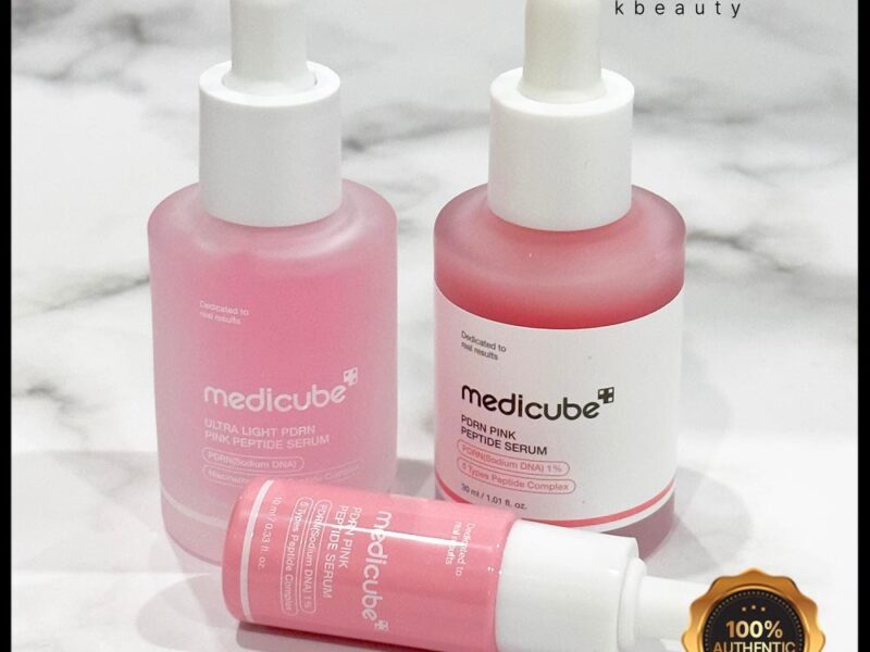 Medicube PDRN Pink Peptide Serum 10ml 30ml / Ultra Light PDRN Pink Peptide Serum 30ml