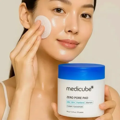 Medicube Zero Pore Pad 2.0 70 Pads Tônico Facial Coreano AHA BHA Original Para Poros