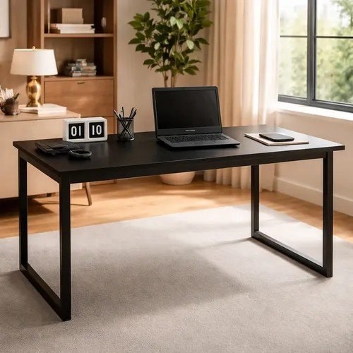 Mesa Escritório Industrial Reforçado Ferro Homeoffice 150×60