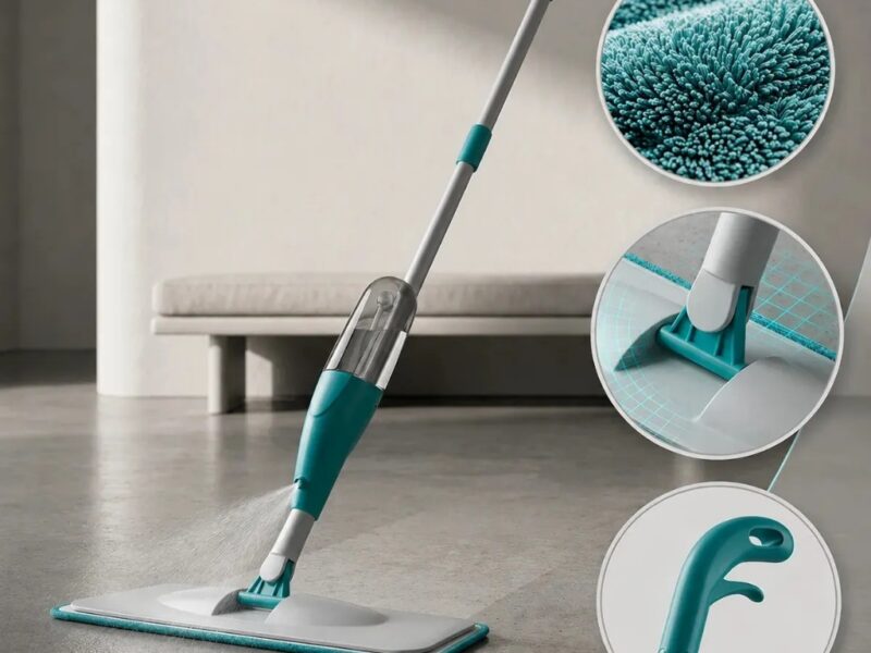 Mop Spray Com Reservatório Esfregão Vassoura Mágica