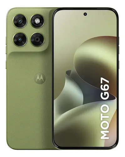 Motorola Moto G67 5g Dual Sim 256 Gb Verde Limão 4 Gb de RAM expansível até 12 GB, Poled 1,5k 5200 mAh, Gorilla Glass 7i