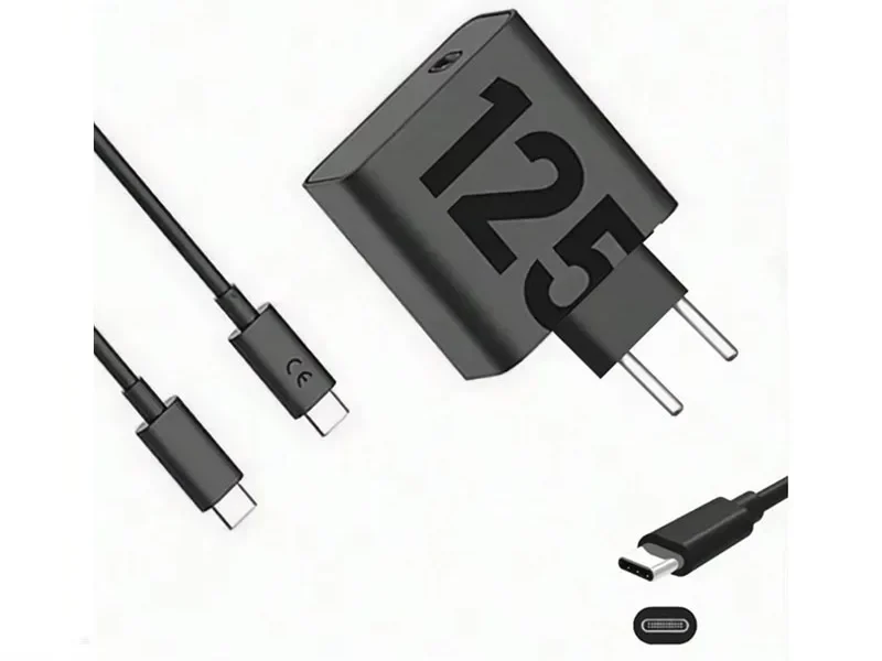 Novo Carregador Turbo Rápido de 125W com Plugue EU, Adaptador de Energia de Parede e Cabo USB-C para Tipo C de 100CM – AliExpress 202192403