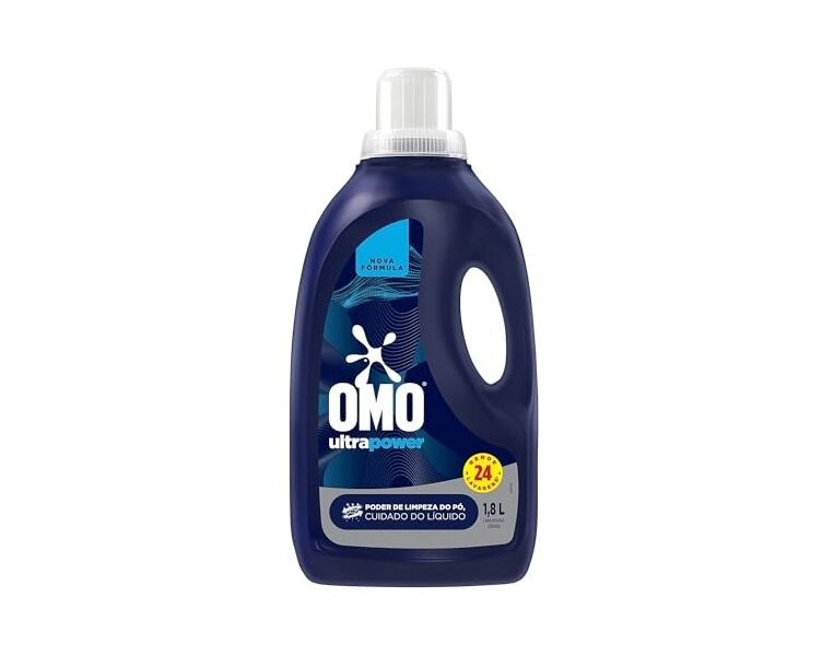 OMO Lava-Roupas Líquido Ultra Power Frasco 1,8L