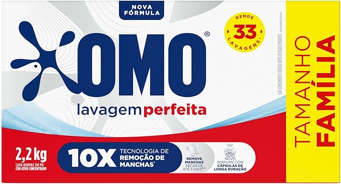 OMO Sabão Em Pó Lavagem Perfeita 2.2Kg
