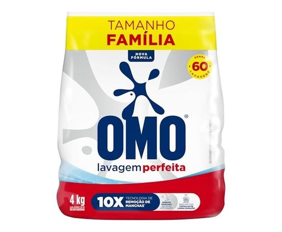 Omo Sabão em Pó Lavagem Perfeita 4Kg